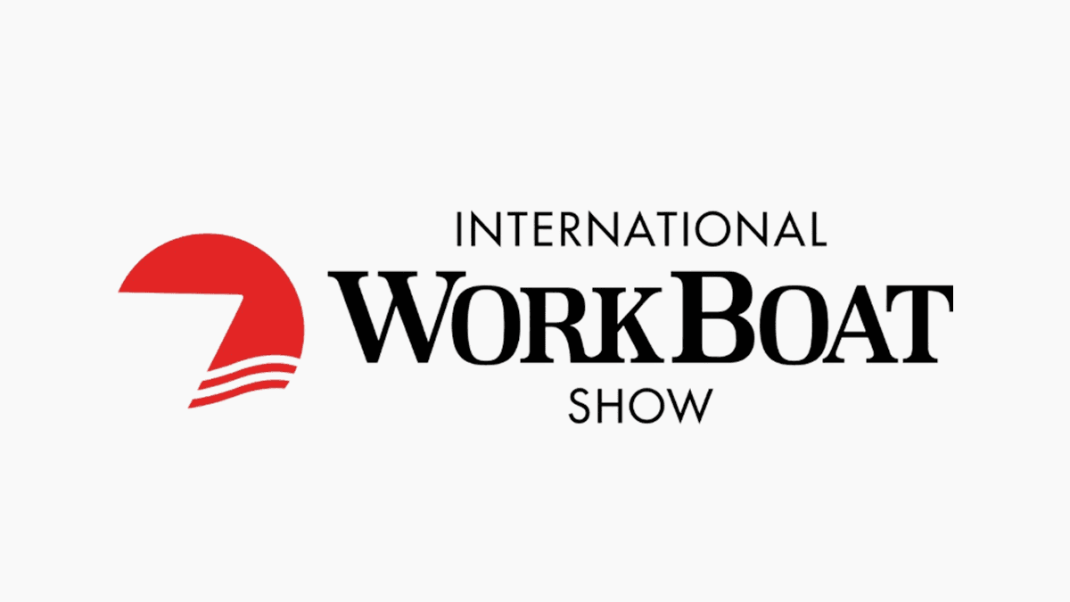 The International WorkBoat Show logo